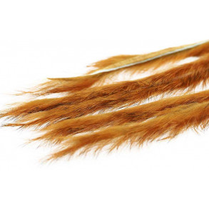 3 mm Rabbit Zonker strip - Rusty Brown