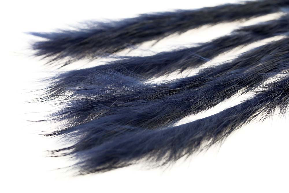 3 mm Rabbit Zonkerstrip - Blue - Zonker strips - Jægeren og Lystfiskeren