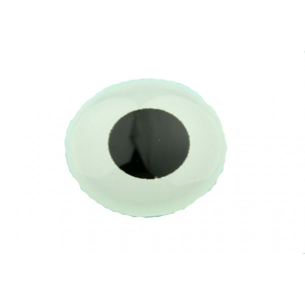 3D Epoxy Eyes - White (7 mm)