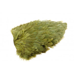 4B Whiting Hen Soft saddel - Dark Olive