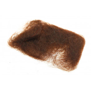 Angora Goat Dubbing - Brown Olive
