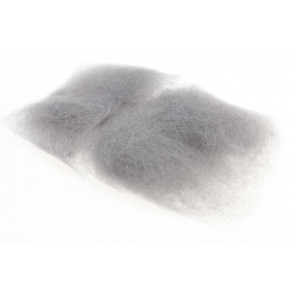 Angora Goat Dubbing - Dun (Grey)