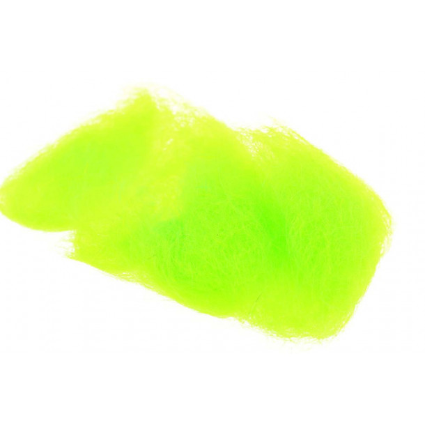 Angora Goat Dubbing - Fluo. Chartreuse