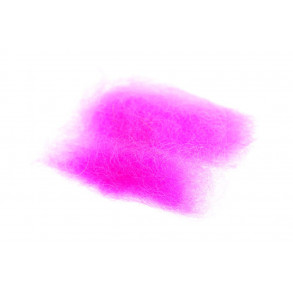 Angora Goat Dubbing - Hot Pink