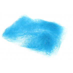 Angora Goat Dubbing - Kingfisher Blue