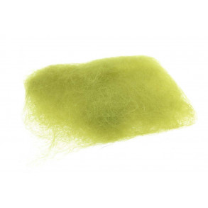 Angora Goat Dubbing - Light olive
