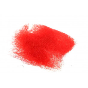 Angora Goat Dubbing - Red