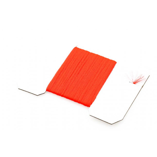 Antron Yarn Card - Fl. Fire Orange
