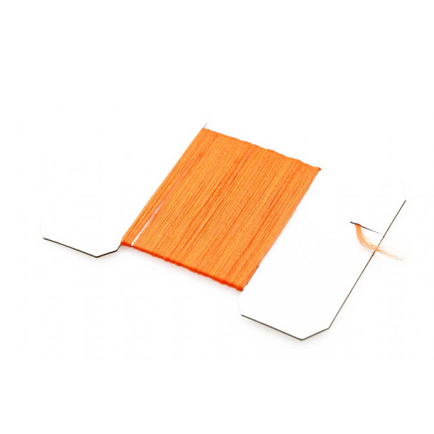 Antron Yarn Card - Fl. Orange