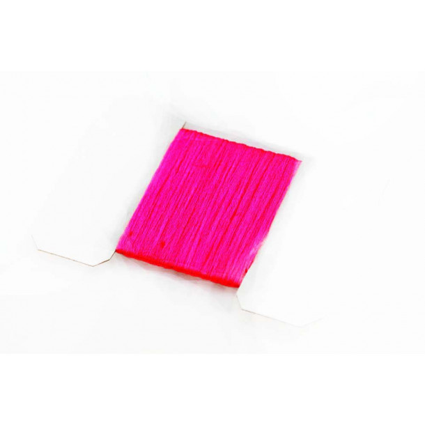 Antron Yarn Card - Fl. Red