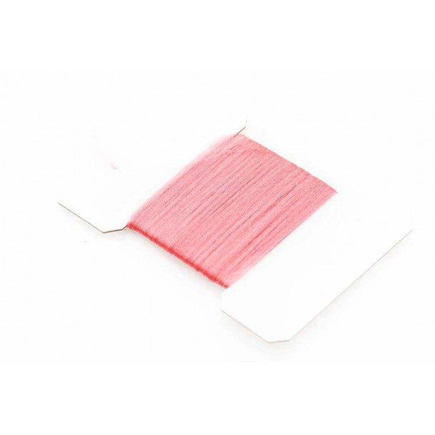Antron Yarn Card - Fl. Shell Pink
