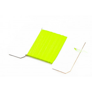 Antron Yarn Card - Fl. Yellow