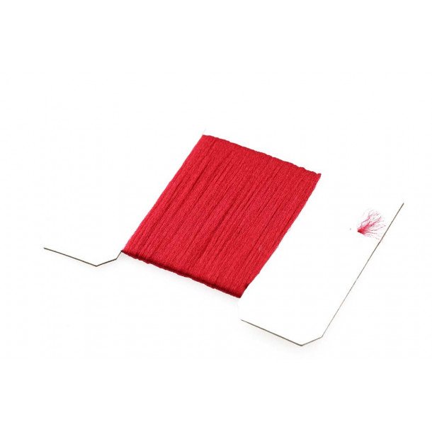 Antron Yarn Card - Red