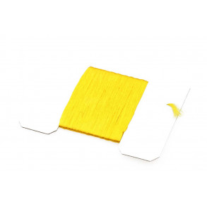 Antron Yarn Card - Yellow