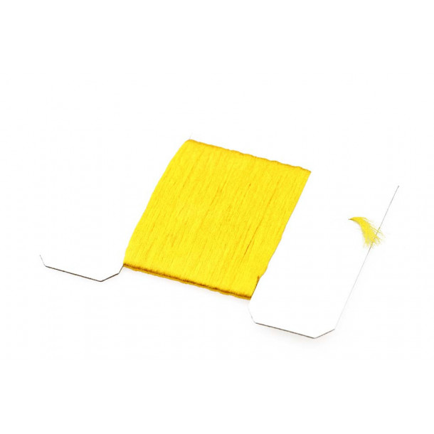Antron Yarn Card - Yellow