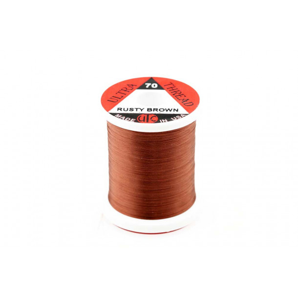 Antron Yarn Spool - Copper Brown