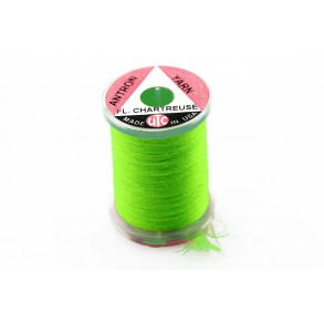 Antron Yarn Spool - Fl. Chartreuse
