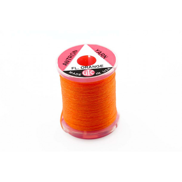 Antron Yarn Spool - Fl. Orange