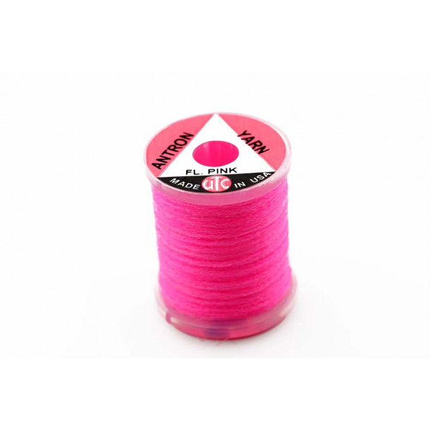 Antron Yarn Spool - Fl. Pink