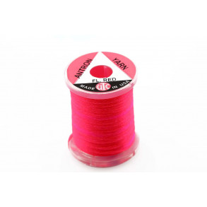 Antron Yarn Spool - Fl. Red