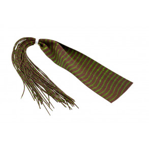 Barred Round Rubberlegs - Brown/Olive