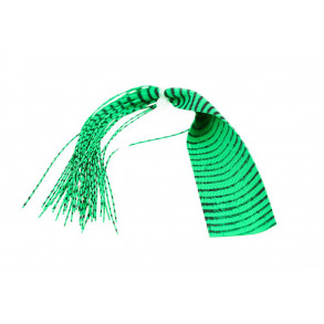 Barred Round Rubberlegs - Chartreuse