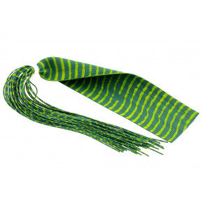 Barred Round Rubberlegs - Chartreuse/olive