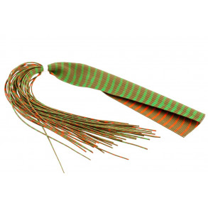 Barred Round Rubberlegs - Olive/Orange/Green (FL)