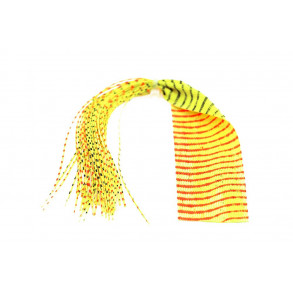 Barred Round Rubberlegs - Orange/Yellow/Black