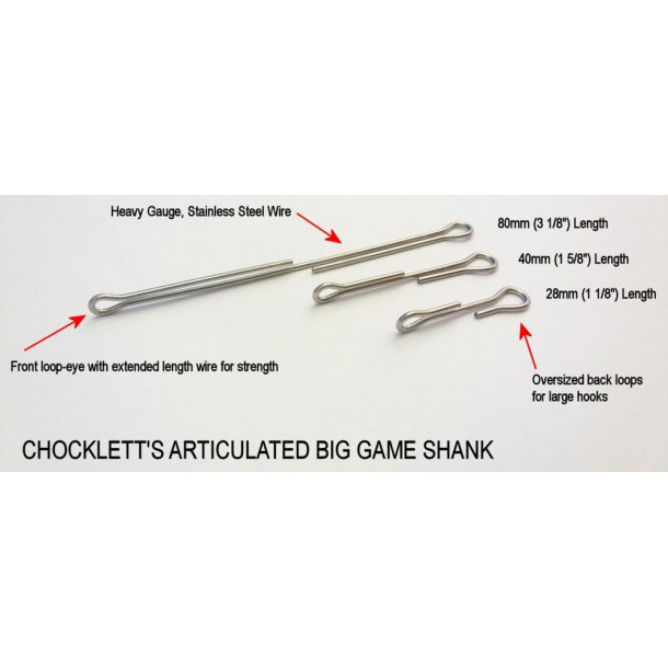 Big game shanks (28 mm)