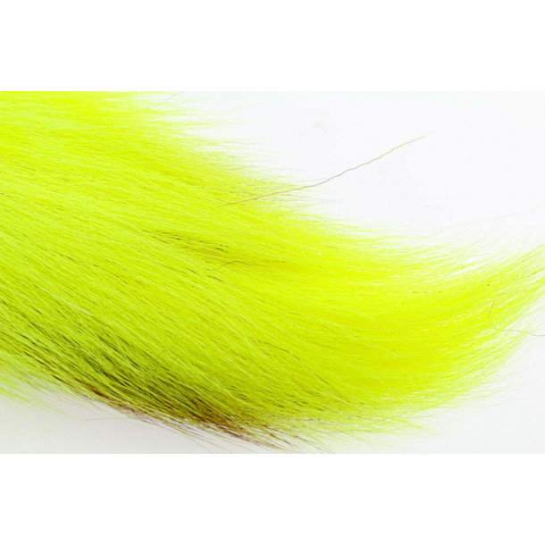 Bucktail Pieces - Fluo. Yellow