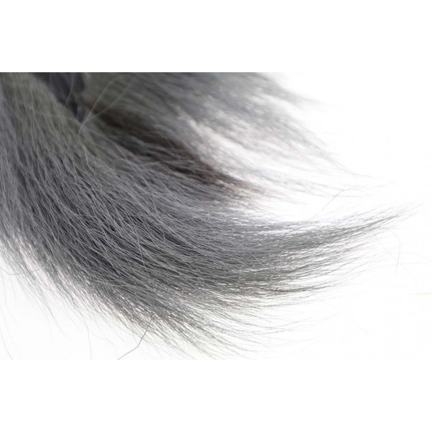 Bucktail Pieces - Shad Gray