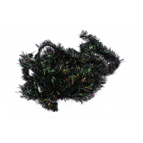 Cactus Chenille - Black (6 mm)