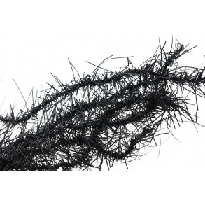 Caddis Legs Deerhair - Black