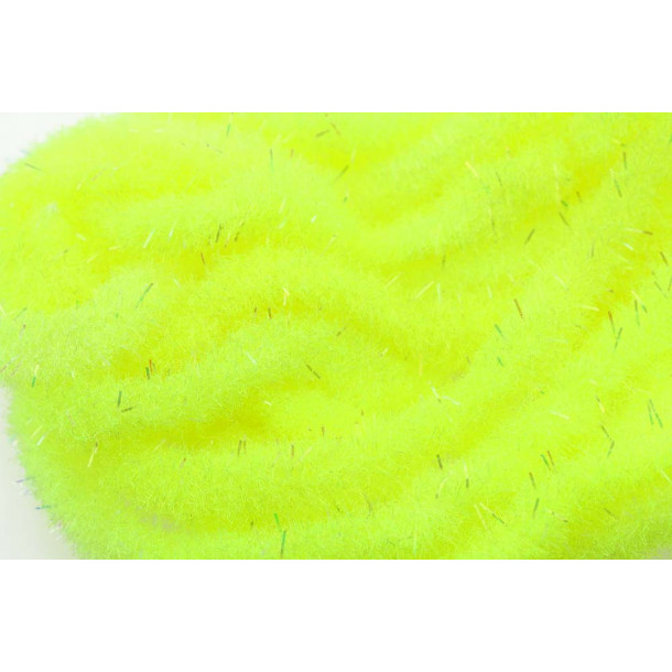 Crystal Antron Chenille Fluo Green - (M)