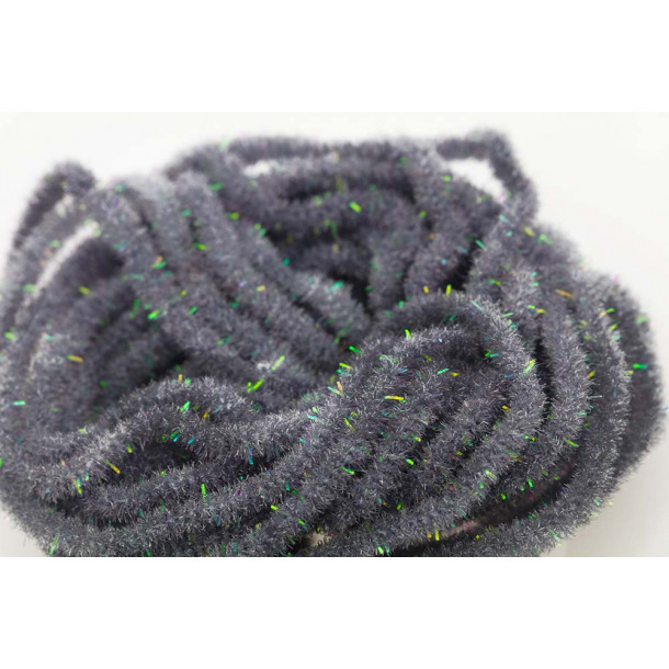 Crystal Antron Chenille Grey - (S)