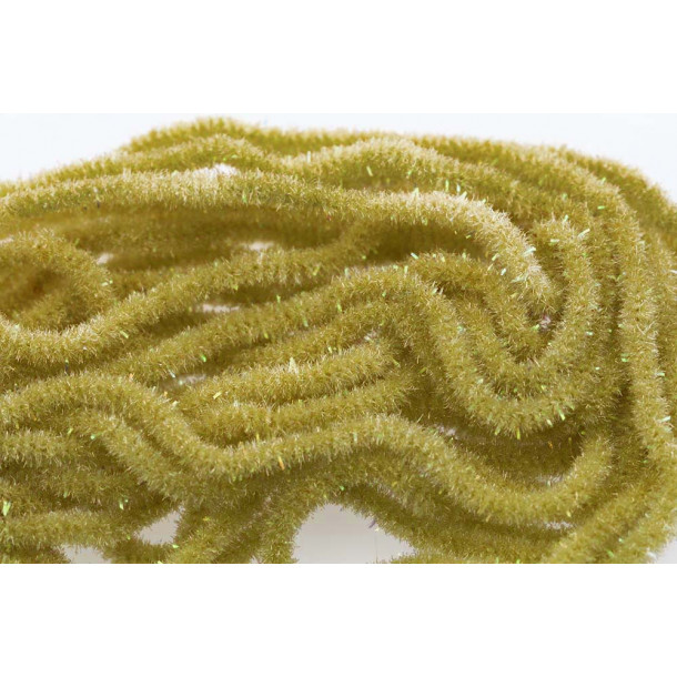 Crystal Antron Chenille Olive - (M)