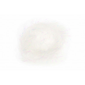 Crystal Tri Lobal C & T Hackle - Pearl