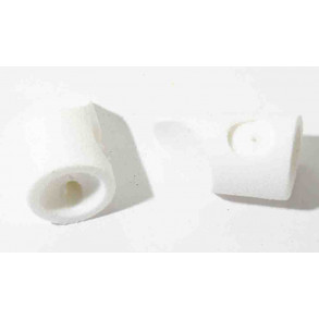 DC dodger heads (2 stk) - White