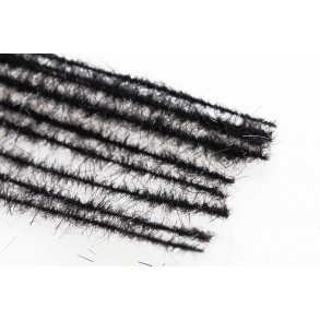 Dubbing Brush Hares Ear Plus - Black (03)