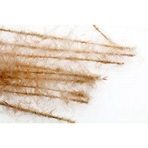 Dubbing Brush Ice Dub Sparkle Marabou - Tan