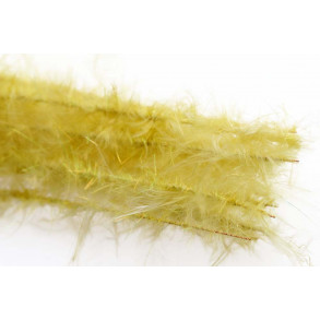 Dubbing Brush Ice DubSparkle Marabou - Golden Olive