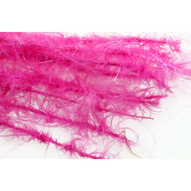 Dubbing Brush Ice DubSparkle Marabou - Pink