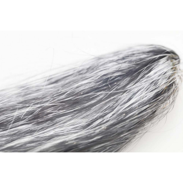 Fine Flash Hair - Silver Grey