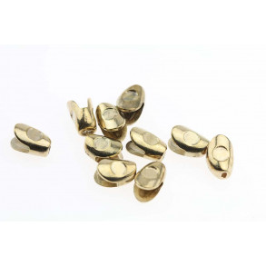 Fish skull: Baitfish Heads - Gold (M)