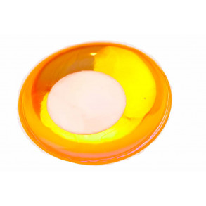 Fl. eyes - Fl. Orange/hvid pupil (10 mm)