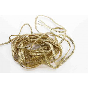 Flat Diamond Braid - Gold