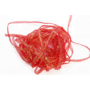 Flat Diamond Braid - Red