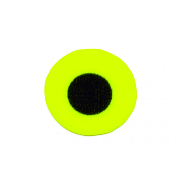 Flat Eyes Fluo Yellow - 3 mm