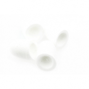 Foam Popper White - 10 mm